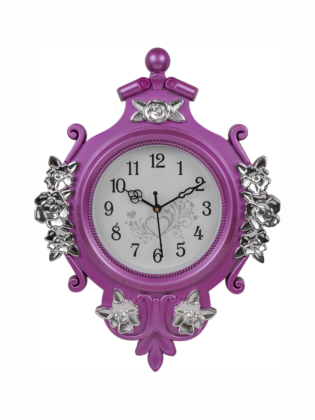 

Sigaram Purple Round Contemporary Wall Clock