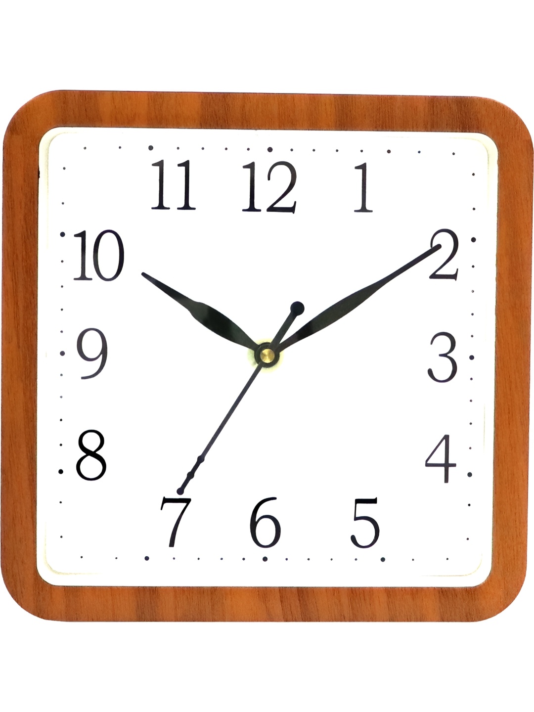 

Sigaram Brown Square Contemporary Wall Clock