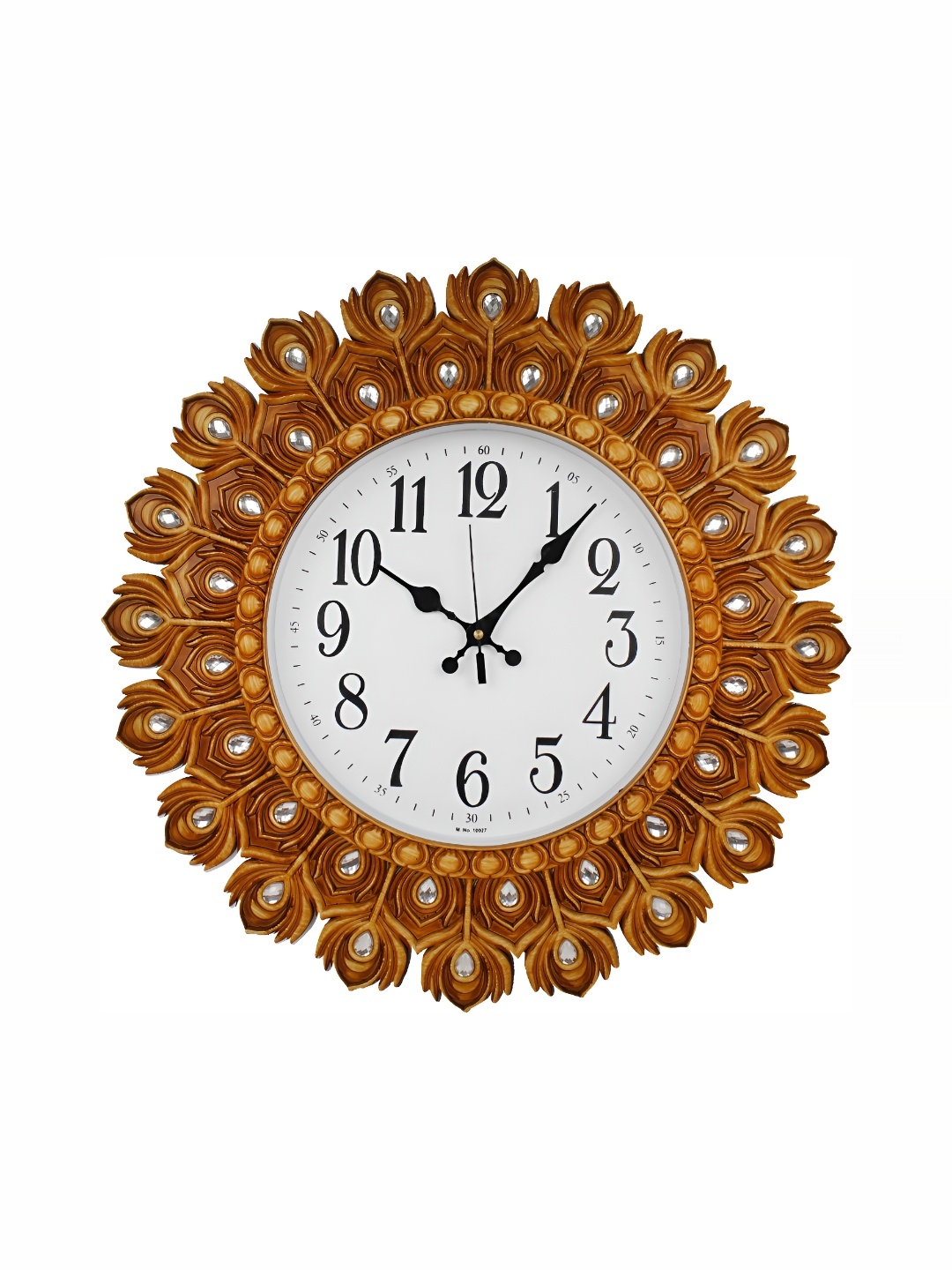 

Sigaram Brown Round Textured Wall Clock
