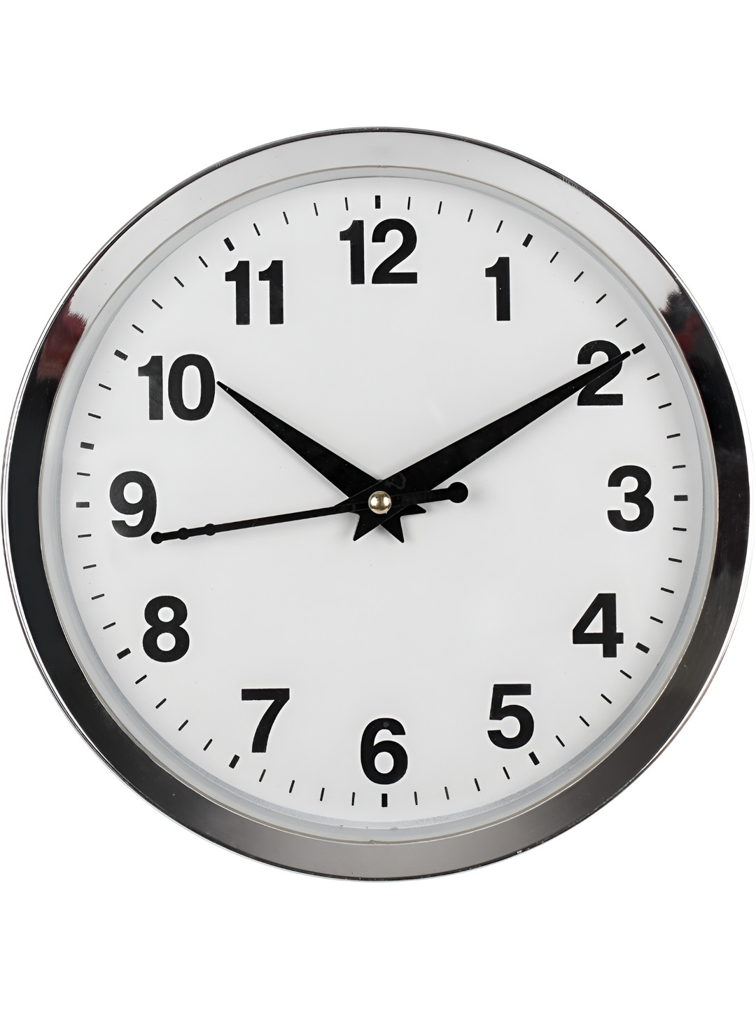 

Sigaram White Round Regular Wall Clock