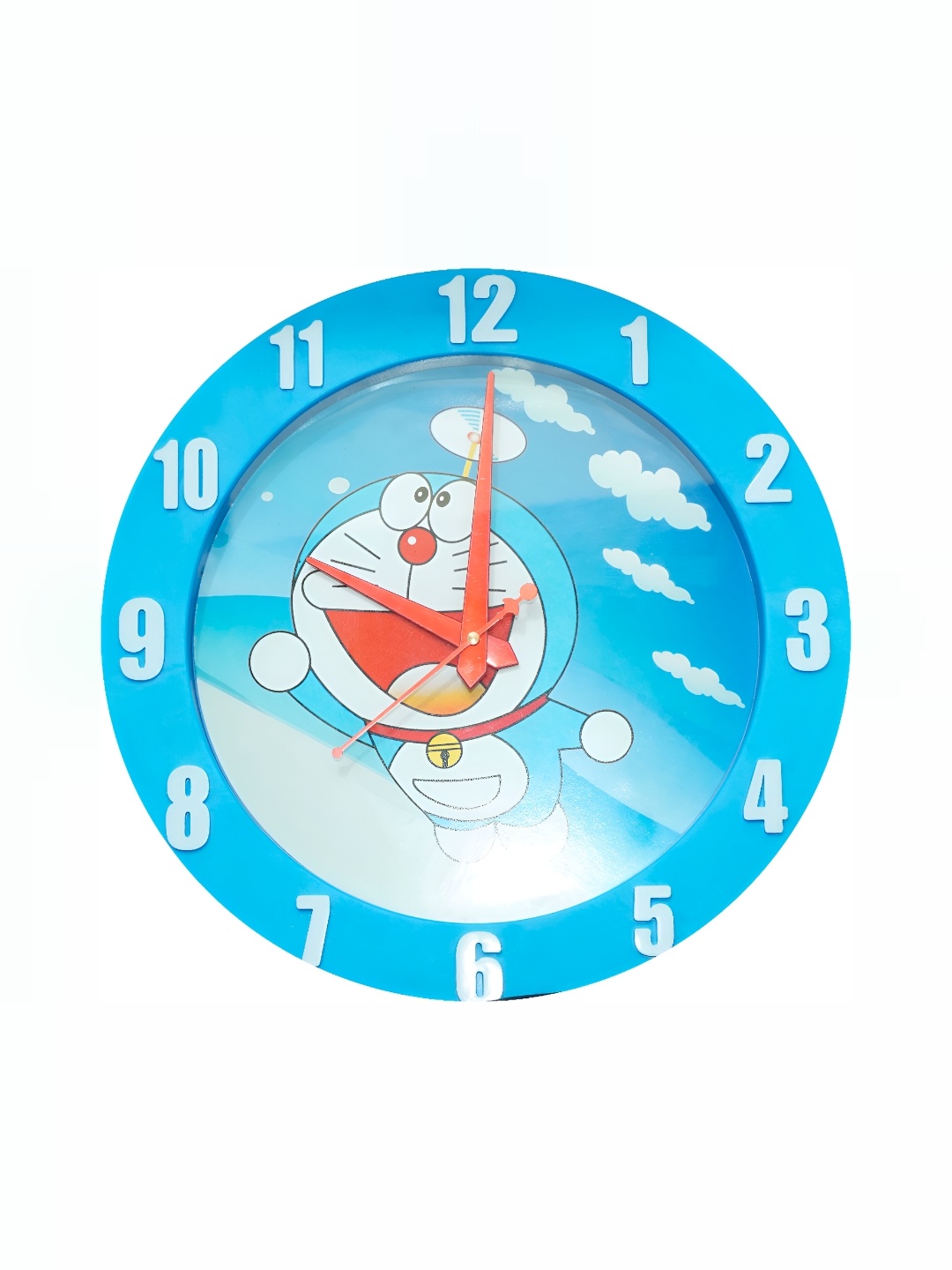 

Sigaram Blue Round Contemporary Wall Clock