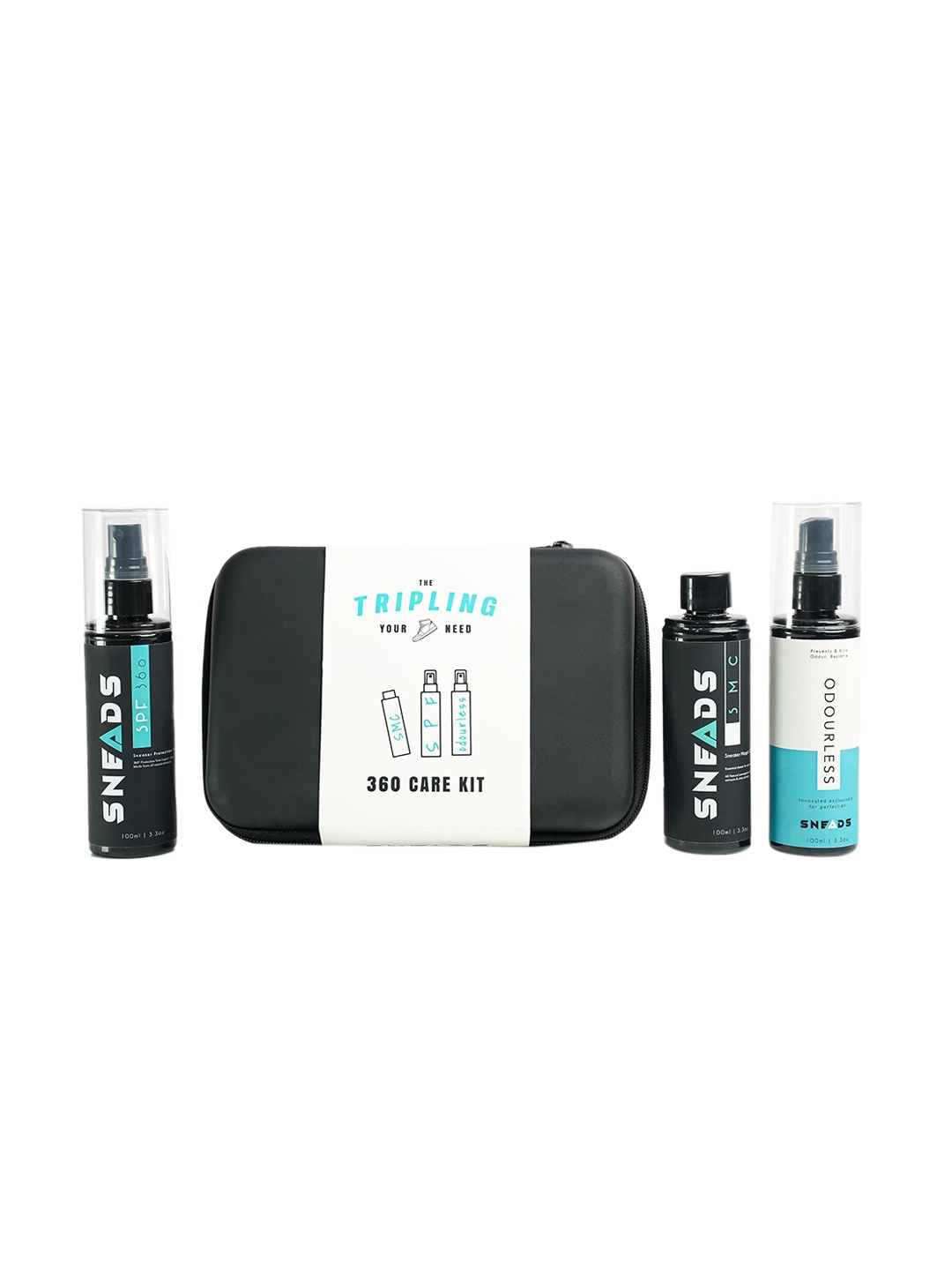 

SNEADS Shoe 360 Care Kit, Black