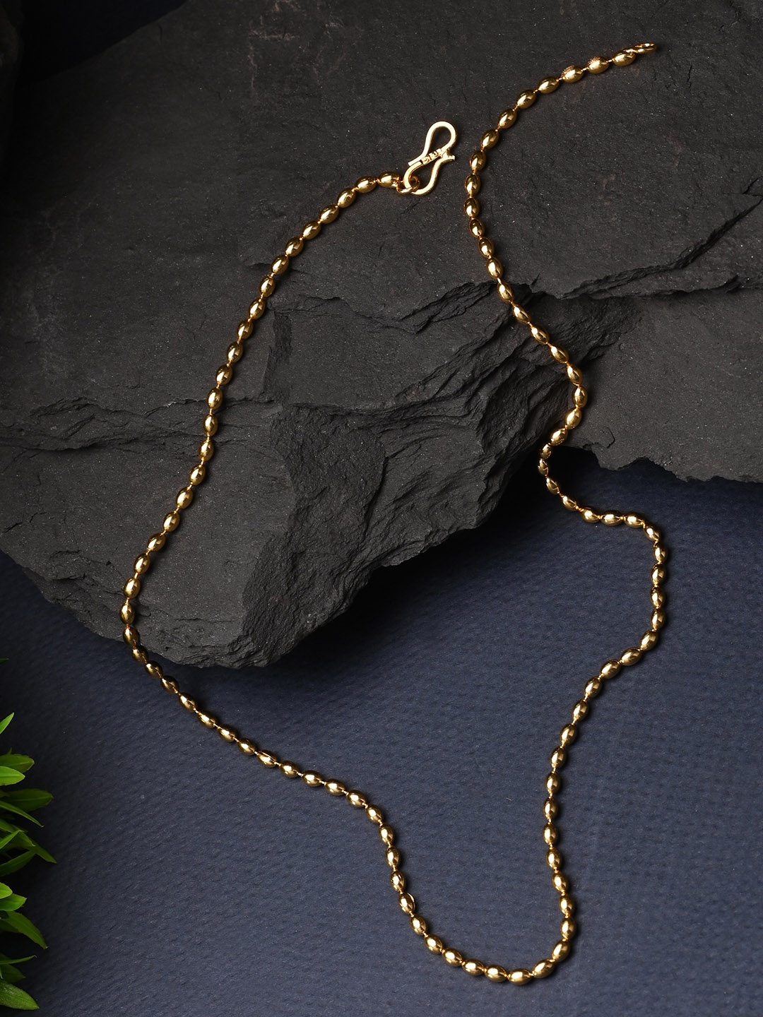 

AanyaCentric Gold & Silver-Plated Artificial Beads Jewellery Set
