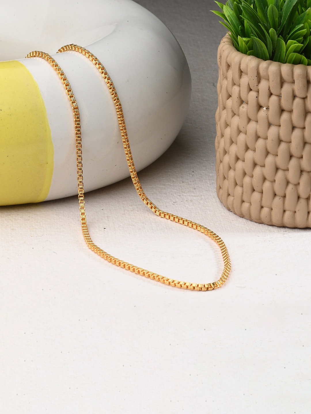 

AanyaCentric Gold-Plated & Silver Plated Necklace & Anklets