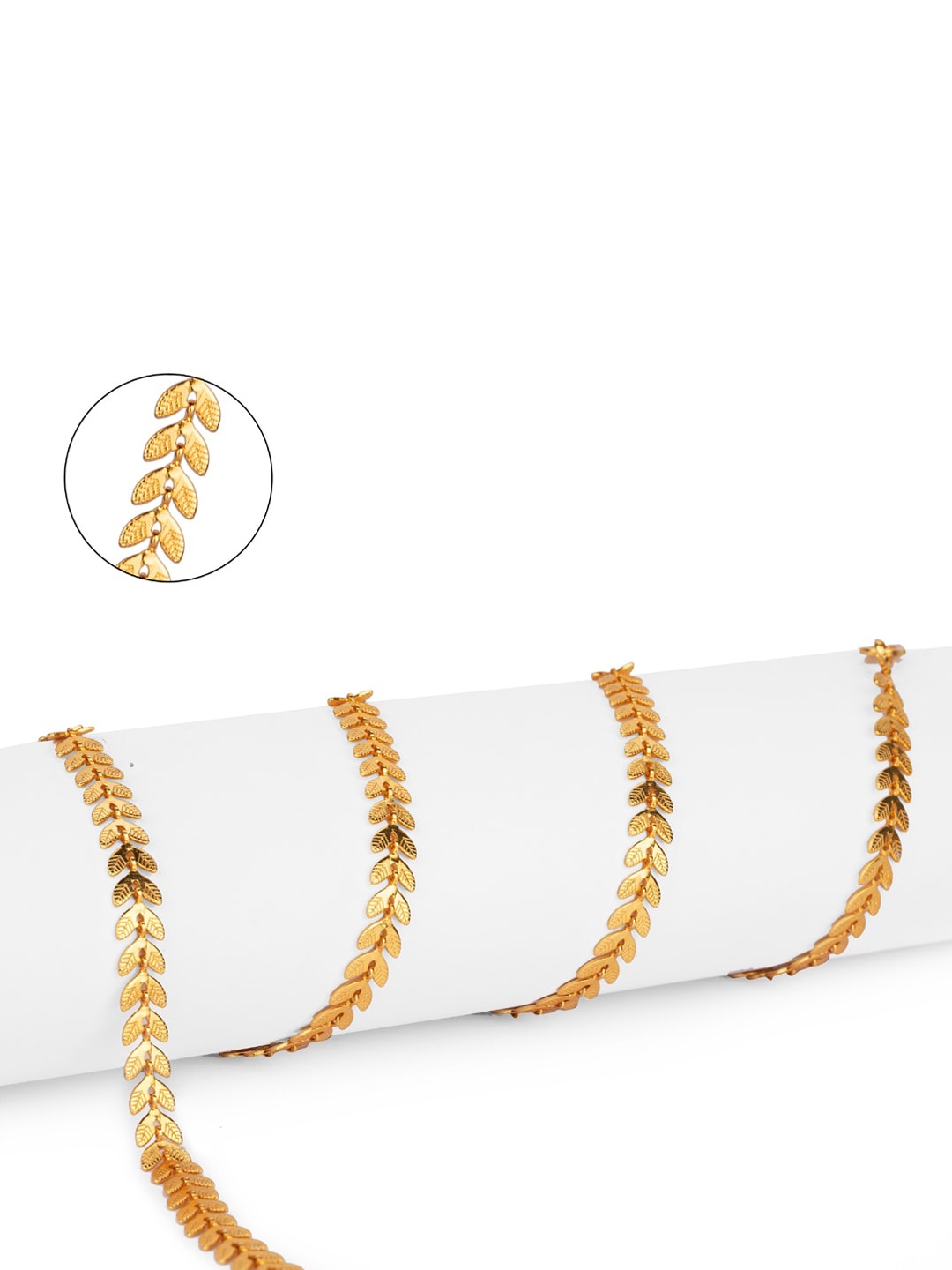 

AanyaCentric Silver Plated & Gold-Plated Necklace & Anklets