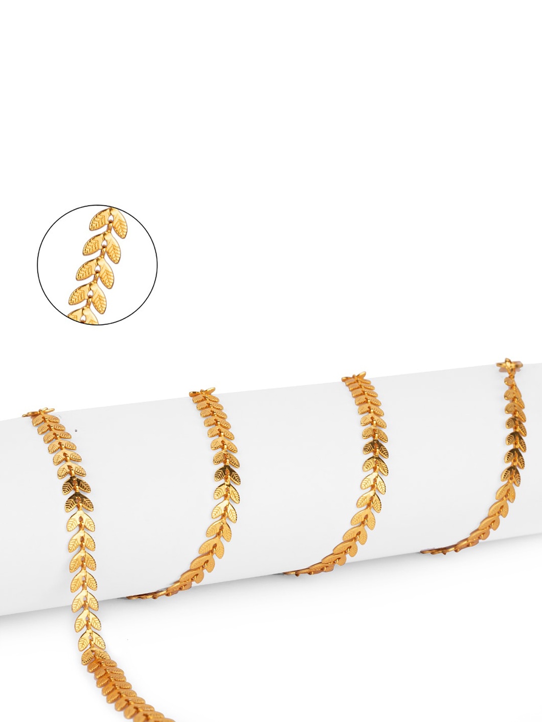 

AanyaCentric Gold-Plated & Silver Plated Necklace & Anklets