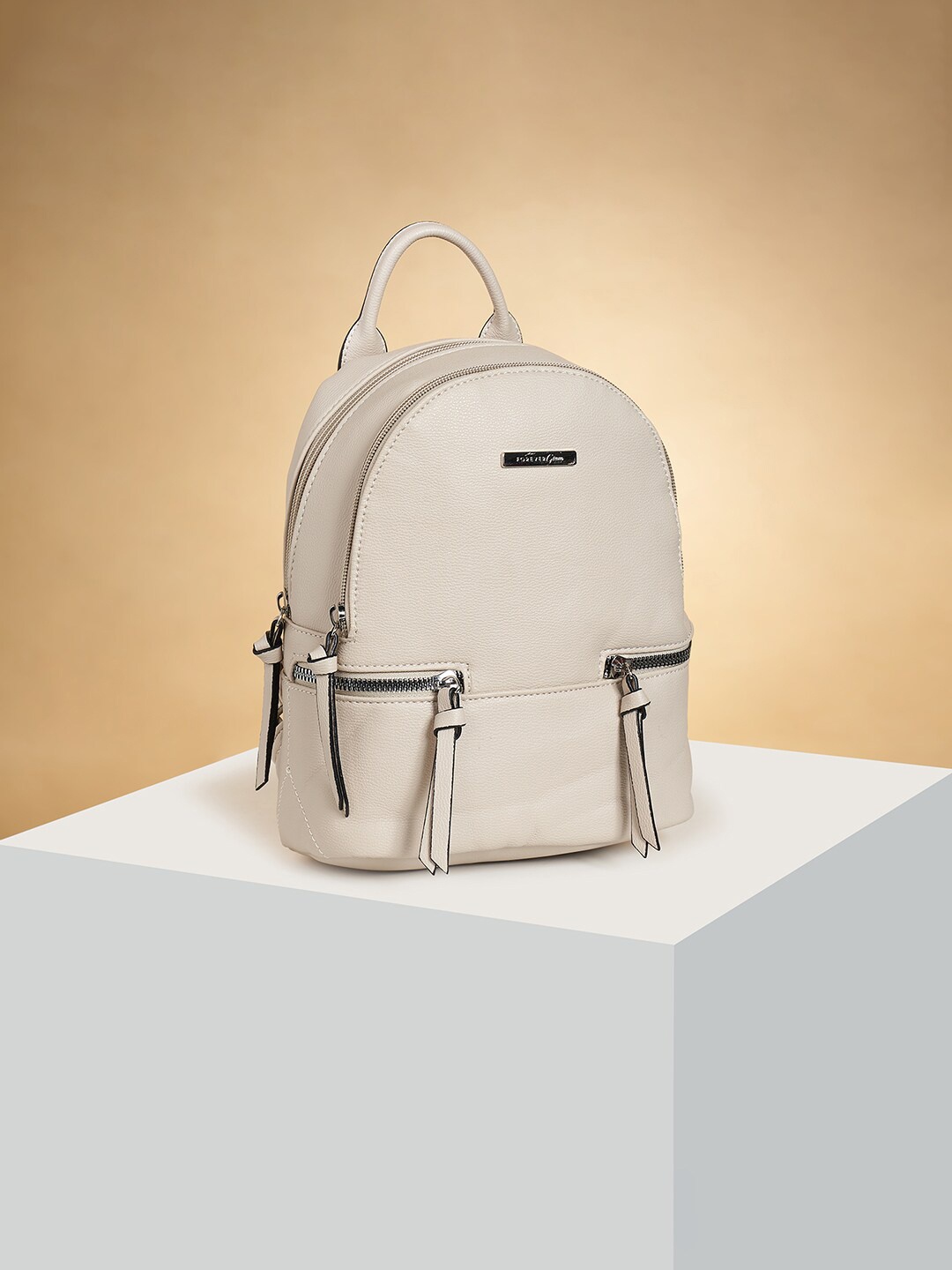 

Forever Glam by Pantaloons Women Medium Backpack, Off white