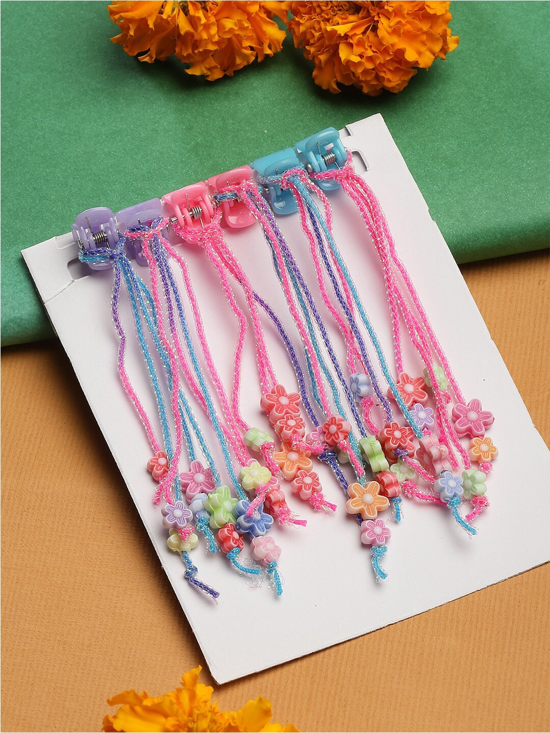 

Stoln Girls Set of 6 Claw Clip, Pink