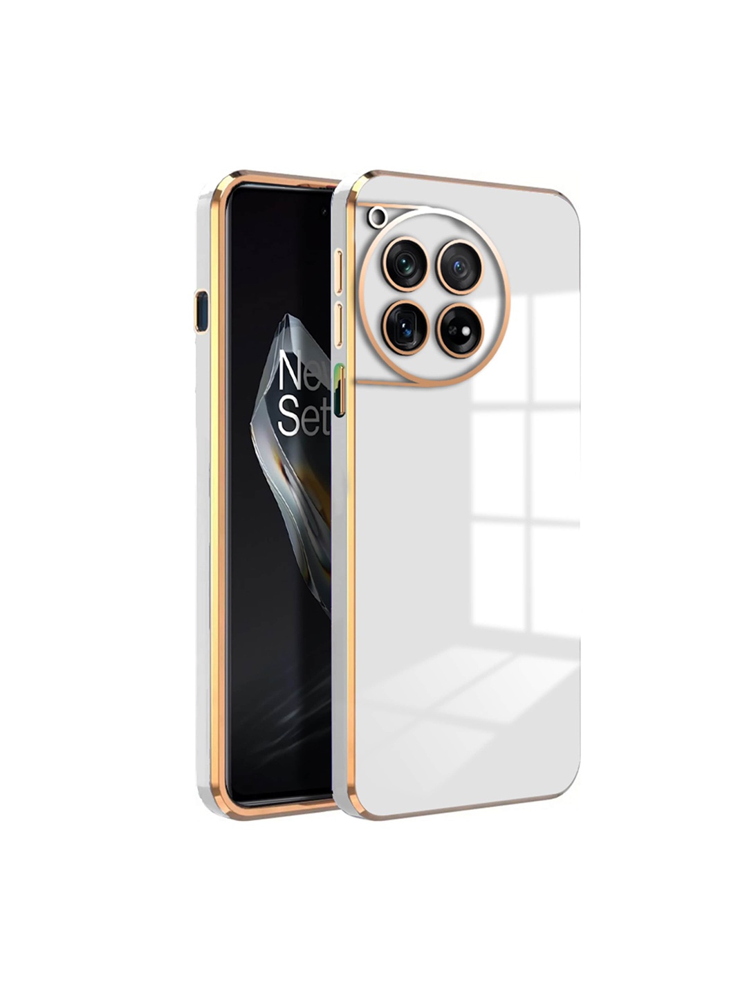 

Karwan Oneplus Nord 12R Back Case Mobile Accessories, White