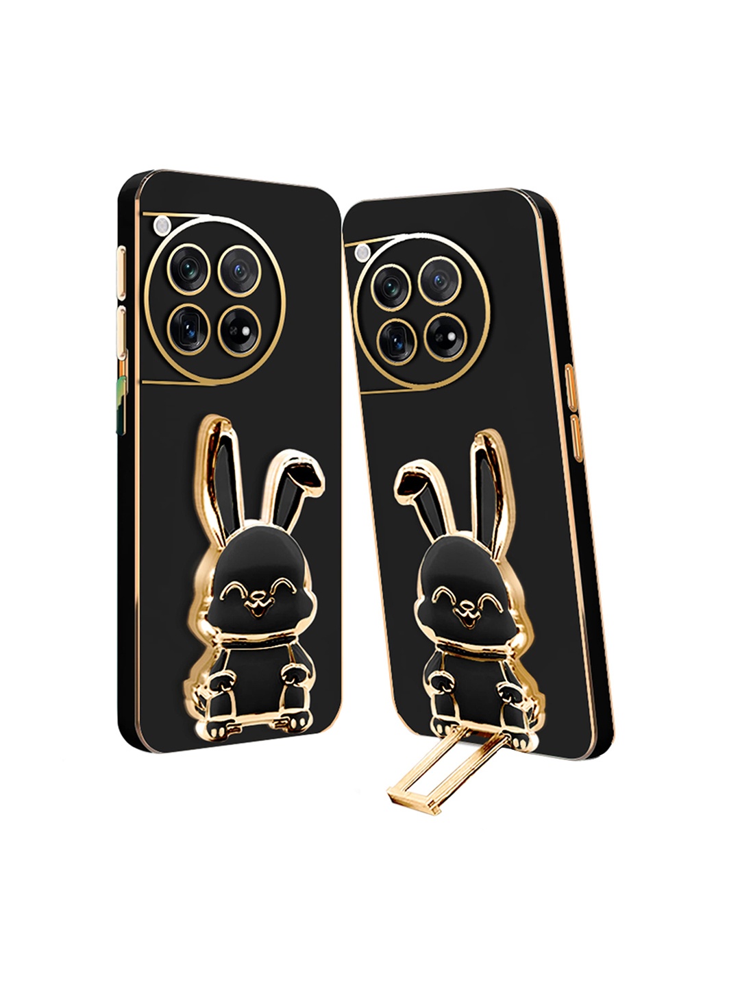 

Karwan Oneplus 12 3D Bunny Mobile Back Case, Black