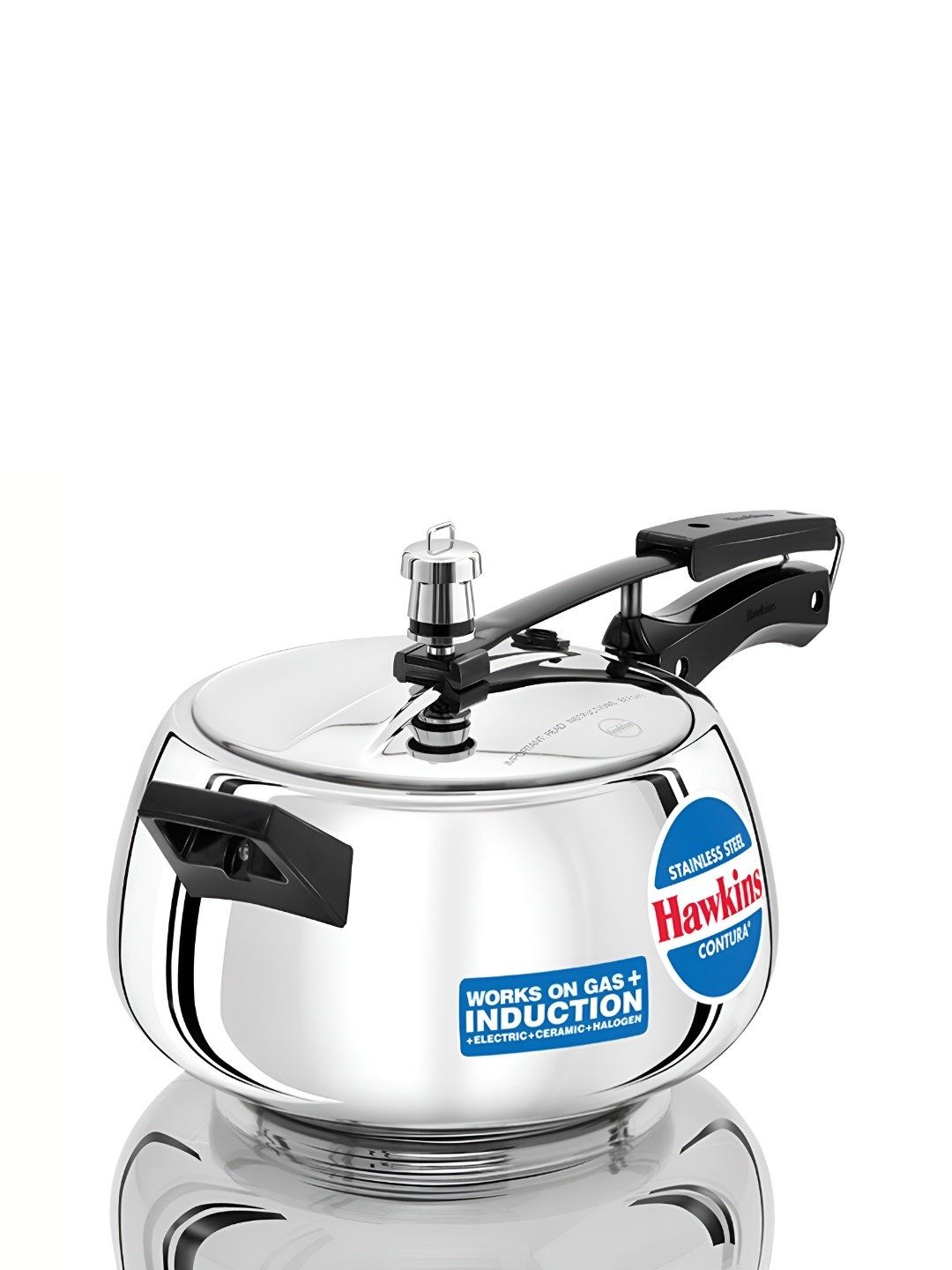 

Hawkins Contura 5L Pressure Cooker, Silver (SSC50)