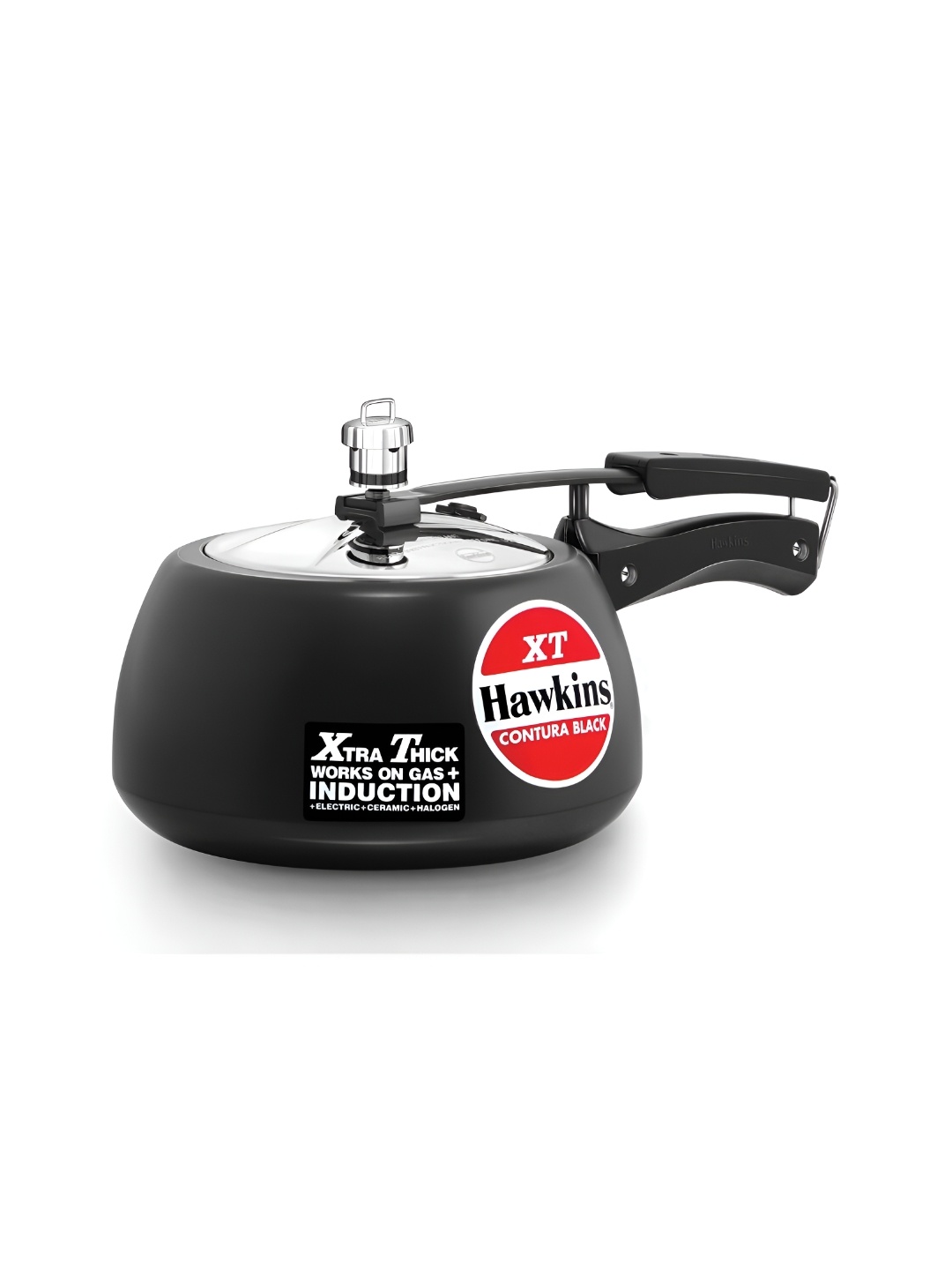 

Hawkins Contura Aluminium Pressure Cooker 3 L CXT30, Black