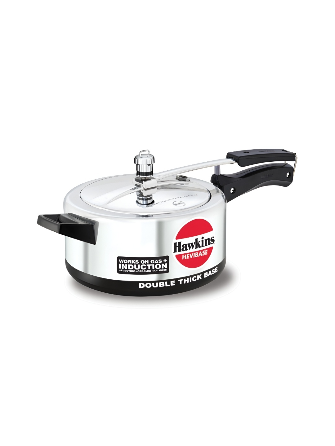 

Hawkins Silver-Toned Hevibase Pressure Cooker 3.5L