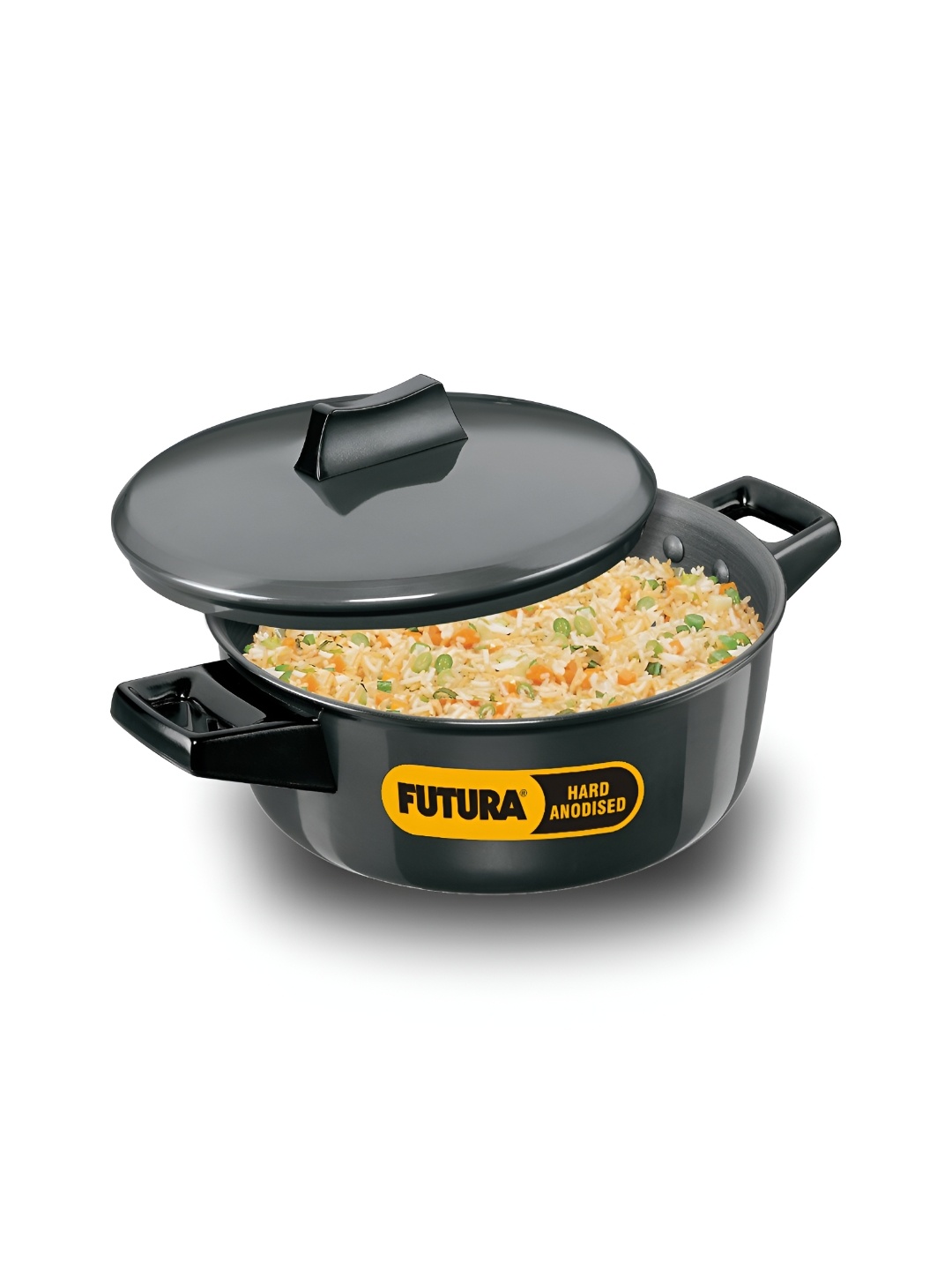 

Hawkins Futura Cook n Serve Bowl with Lid 2L, Black
