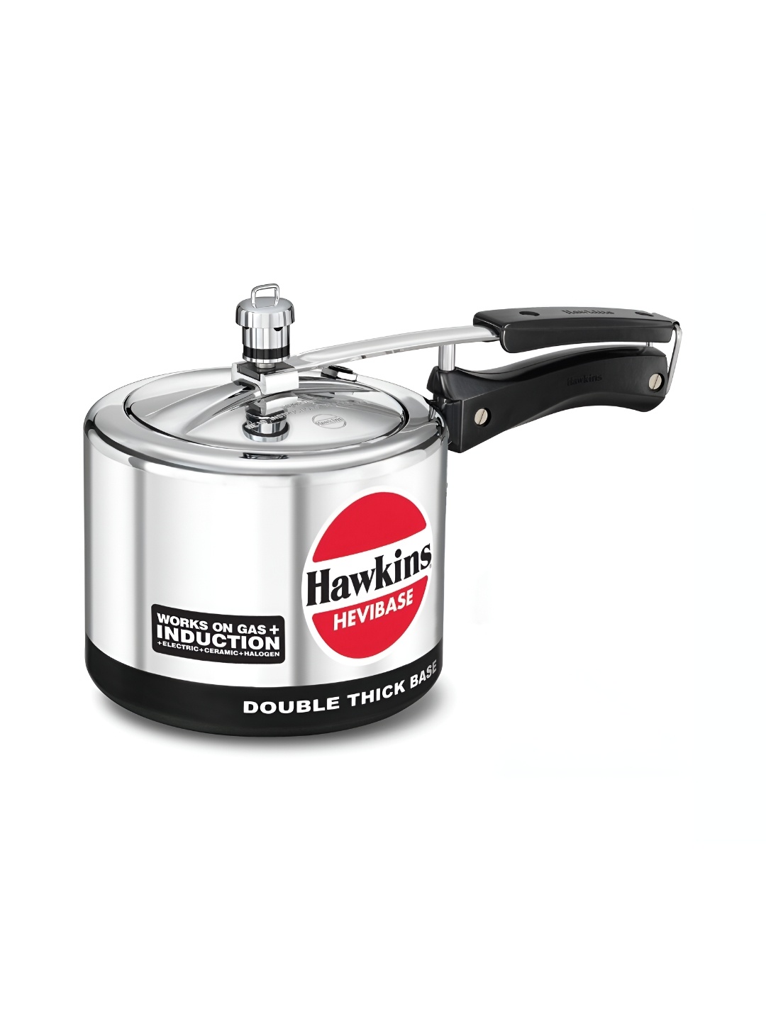 

Hawkins Hevibase Silver-Toned Aluminium Pressure Cooker 3 L