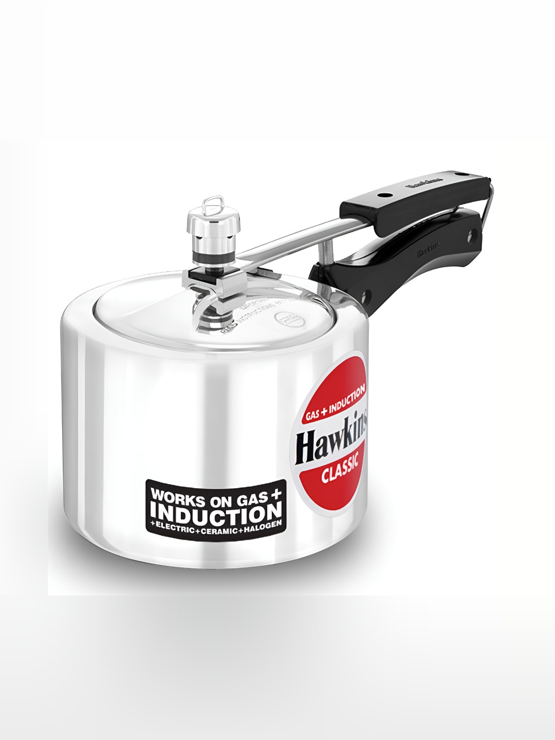 

Hawkins Classic 2L Tall Pressure Cooker, Silver (ICL2T)