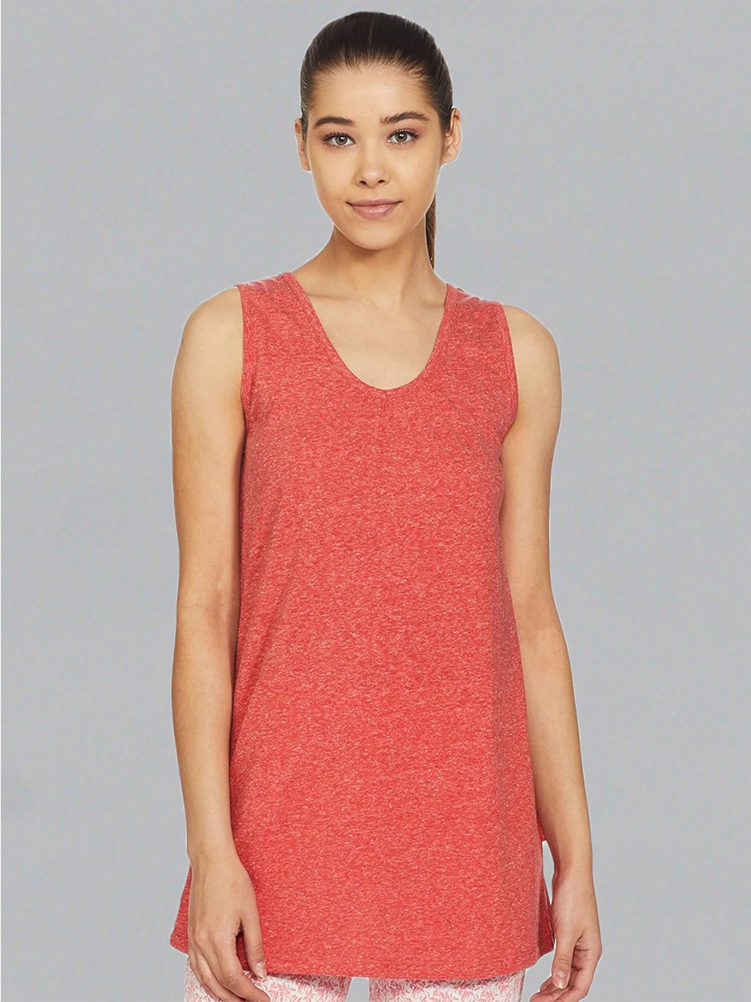 

Dream of Glory Inc V-Neck Sleeveless Tank Top, Red