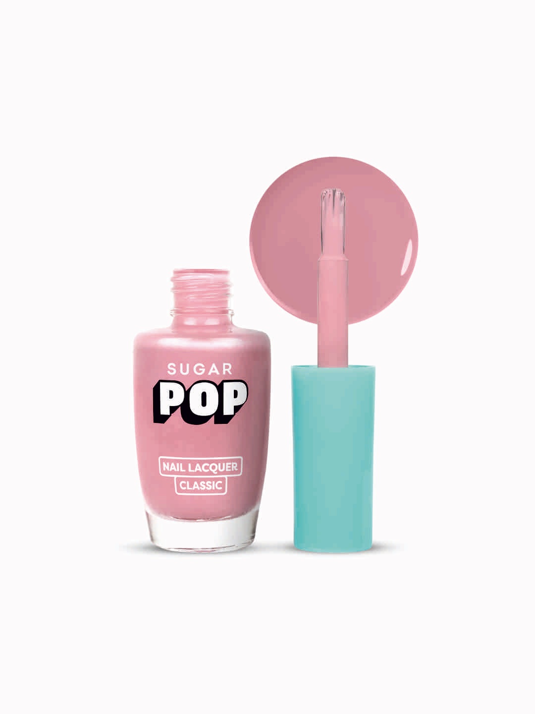 

SUGAR POP Long Lasting & Quick Dry Classic Nail Lacquer 10ml - Coral Nude 46, Pink