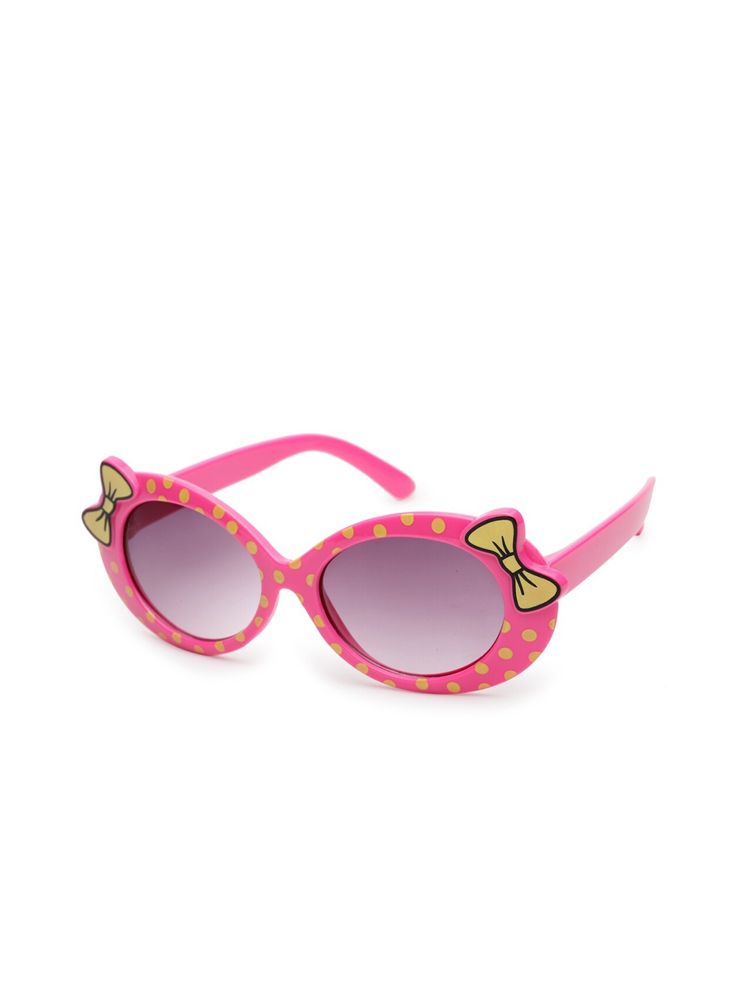 

Stoln Girls Pink Oval UV Protected Sunglasses, Purple
