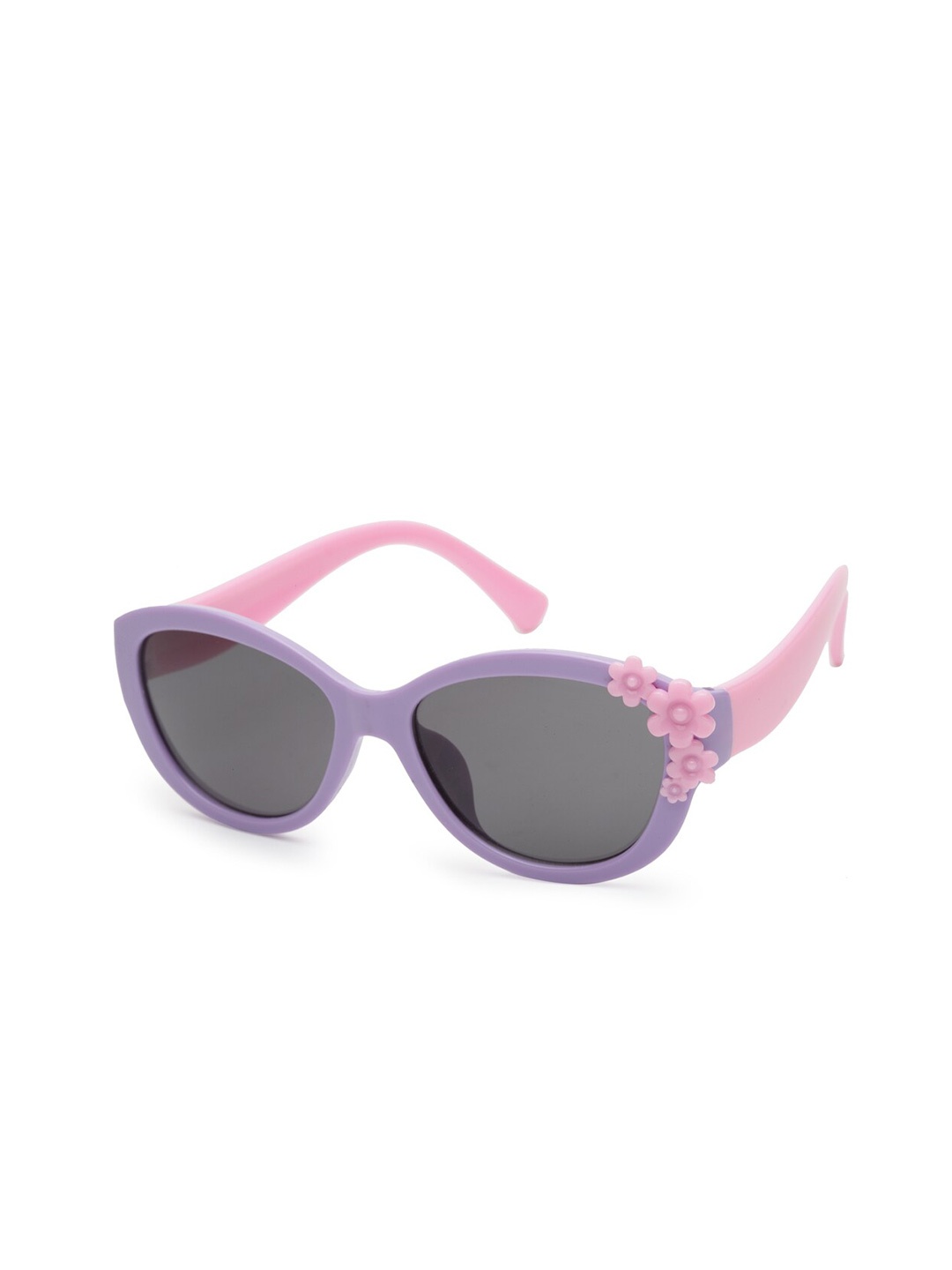 

Stoln Girls Oval Sunglasses with UV Protected Lens 6166N-PURPLE, Black