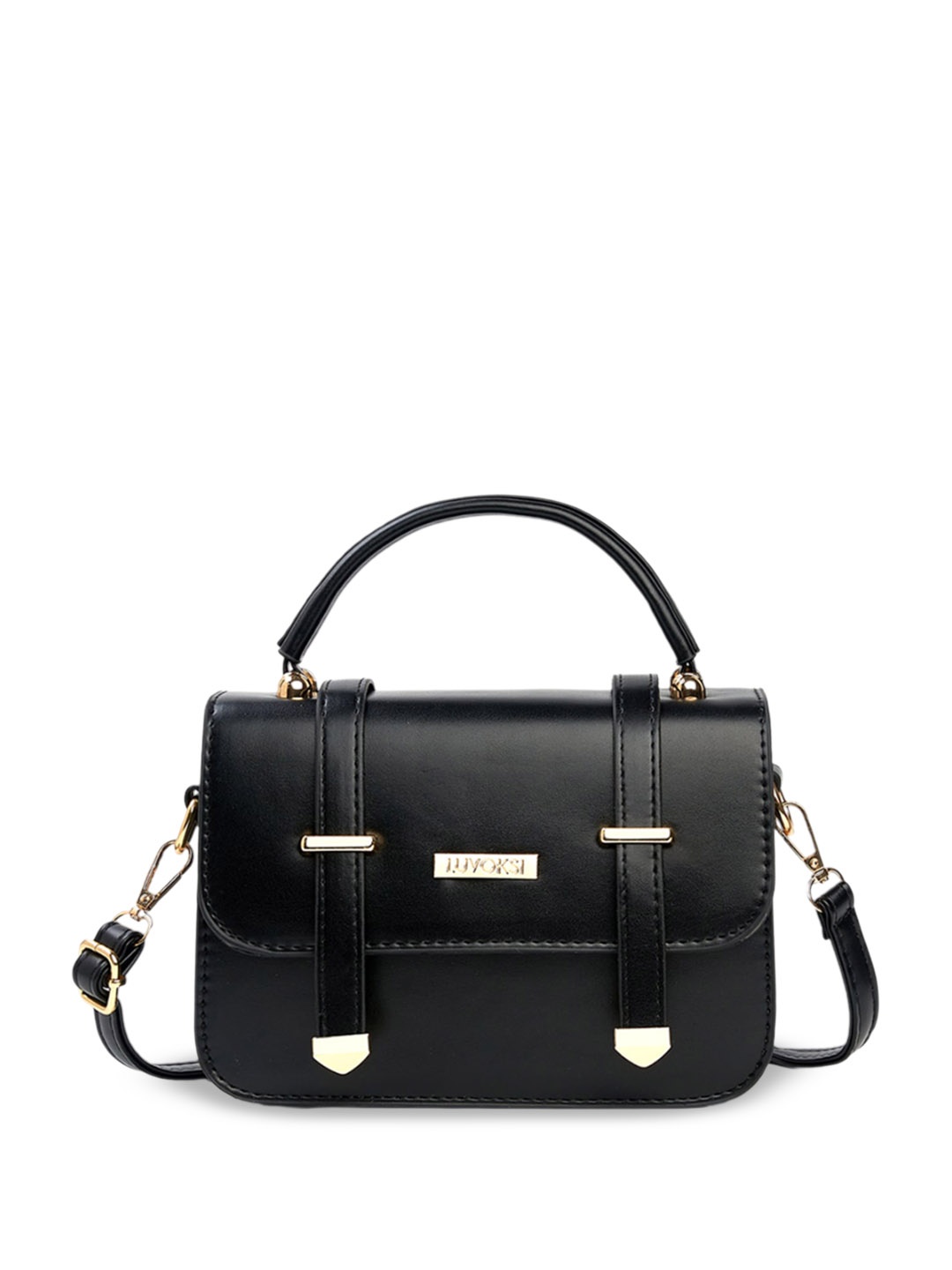 

Luvoksi Structured Handheld Bag, Black