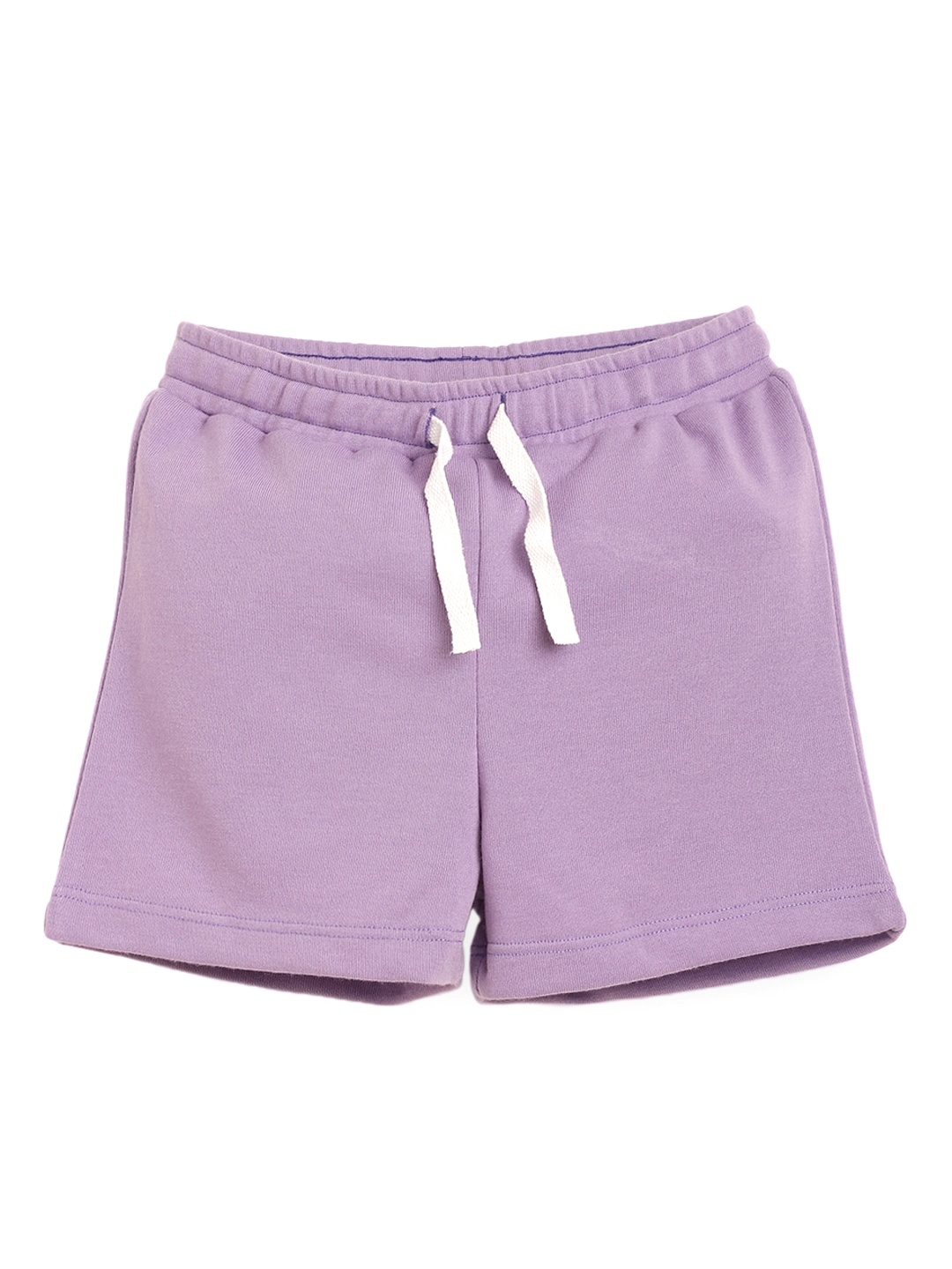 

Anthrilo Girls Regular Fit Lightweight Cotton Shorts, Purple