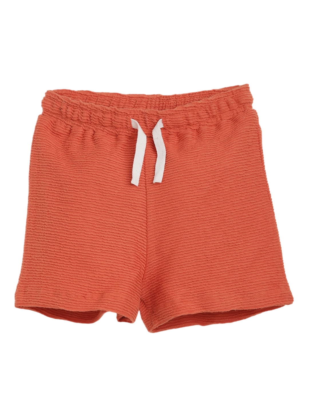 

Anthrilo Girls Regular Fit Lightweight Cotton Shorts, Orange