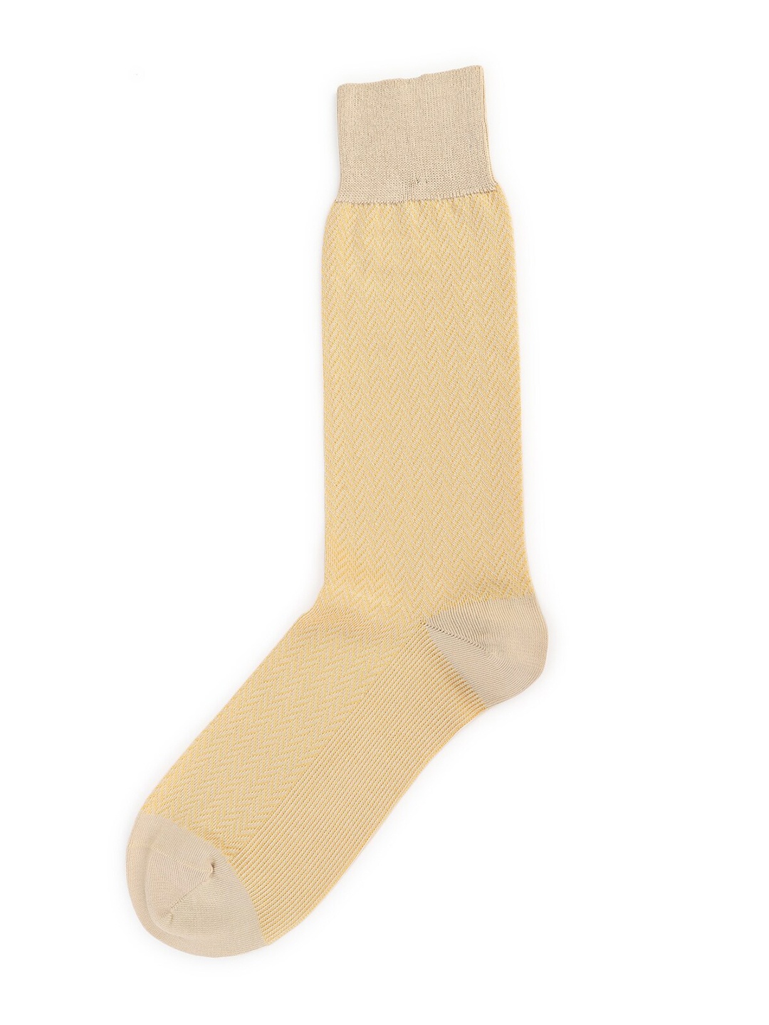 

HACKETT LONDON Men Cotton Calf Length Socks, Beige