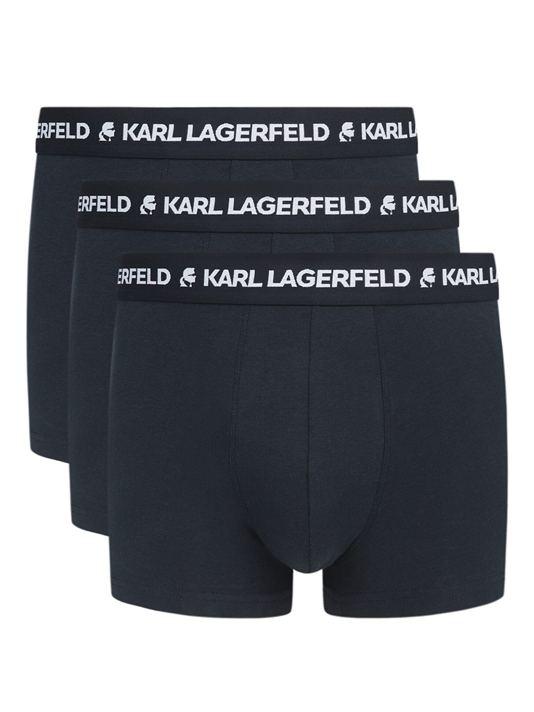 

Karl Lagerfeld Pack Of 3 Cotton Trunks 0312095245S24008, Navy blue