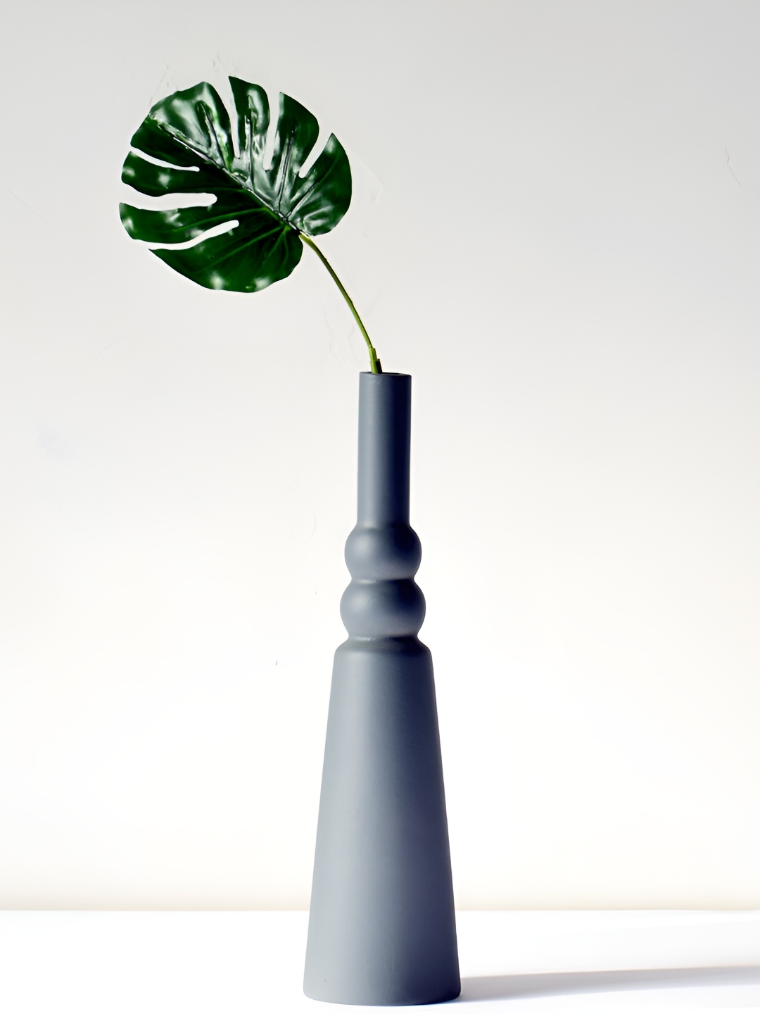 

Morcee Charcoal Black Textured Ceramic Bubble Tall Vase