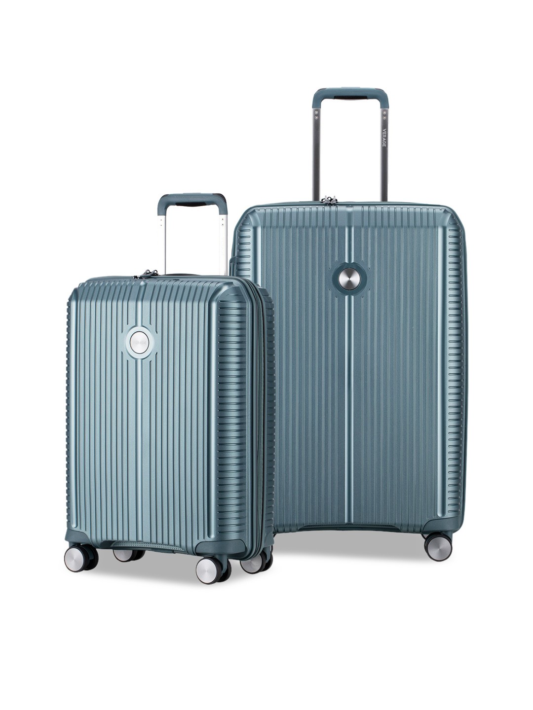 

VERAGE Rome Set Of 2 Hard-Sided Trolley Bag 98.0L, Blue