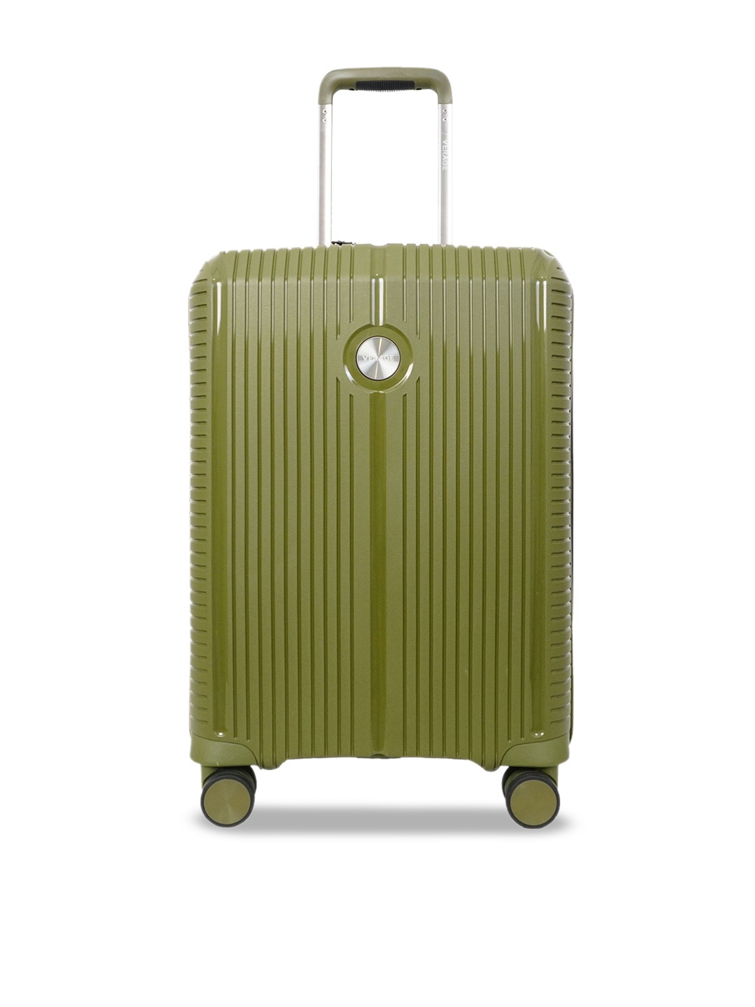 

VERAGE Rome Textured Hard-Sided Medium Trolley Bag - 58L, Green