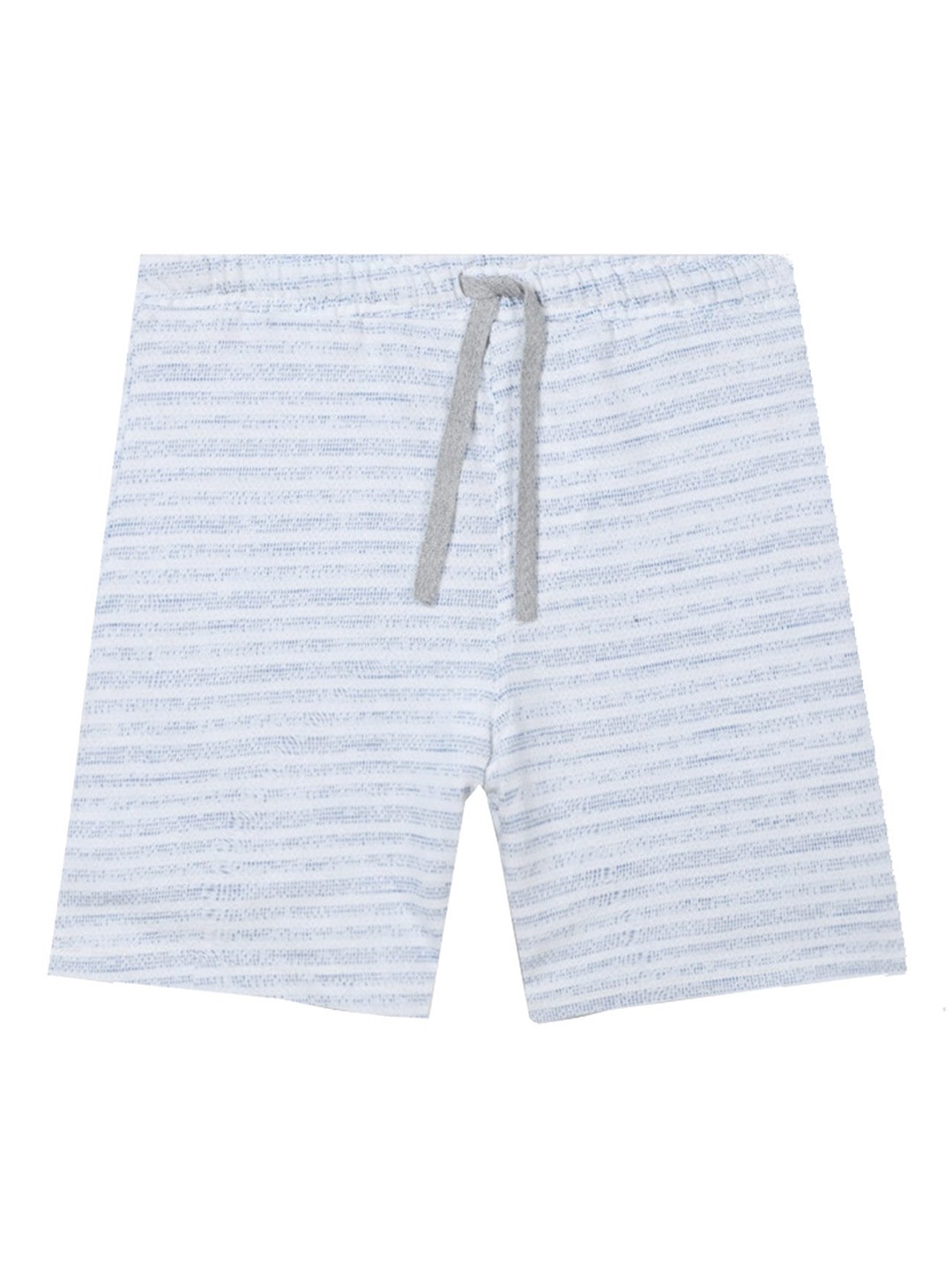 

Anthrilo Boys Striped Regular Fit Lightweight Cotton Shorts, White