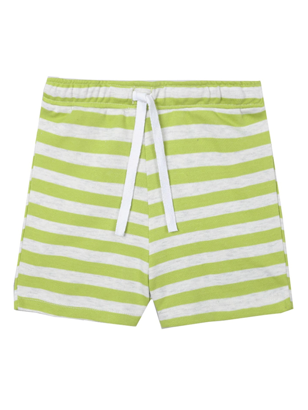 

Anthrilo Boys Striped Running Cotton Shorts, White