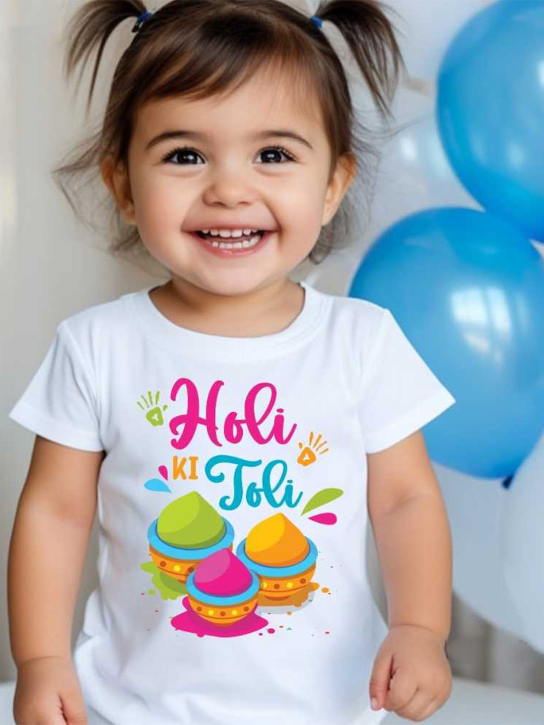 

KNITROOT Kids Typography Printed T-shirt, White