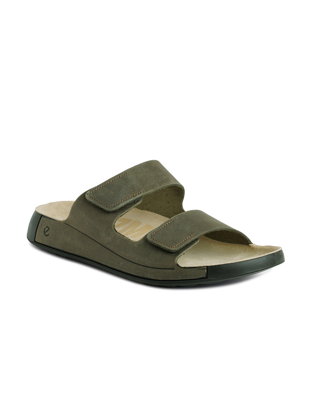 

ECCO Men Leather Comfort Sandals, Green
