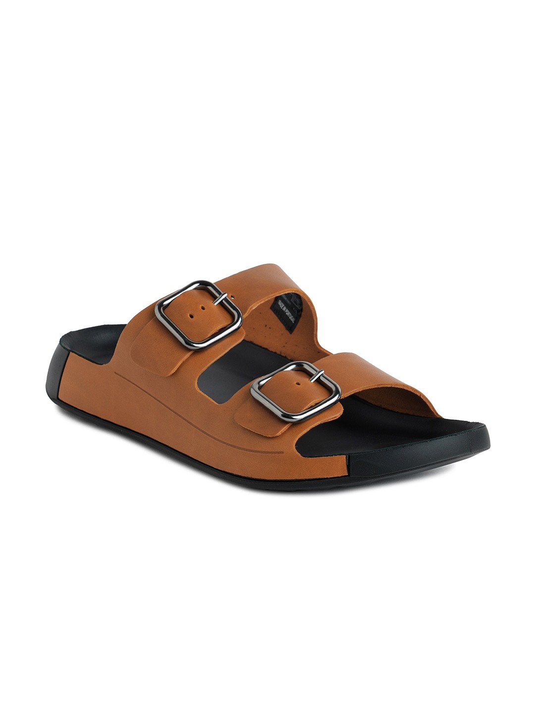

ECCO Men Leather Comfort Sandals, Brown