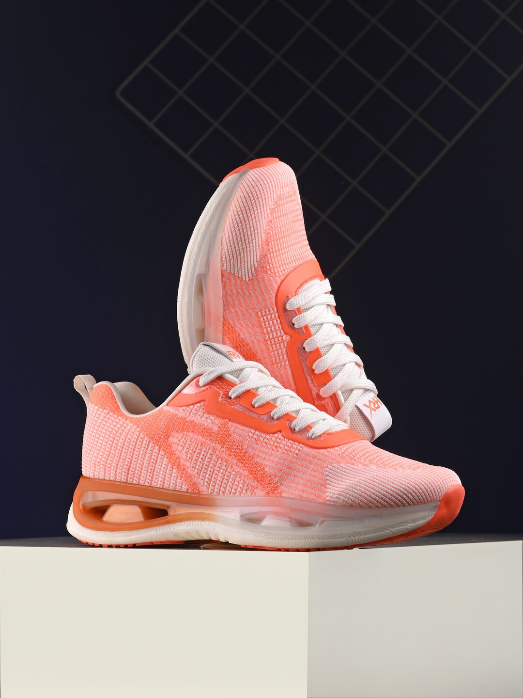 

HRX by Hrithik Roshan Men Off White Mesh Running Shoes