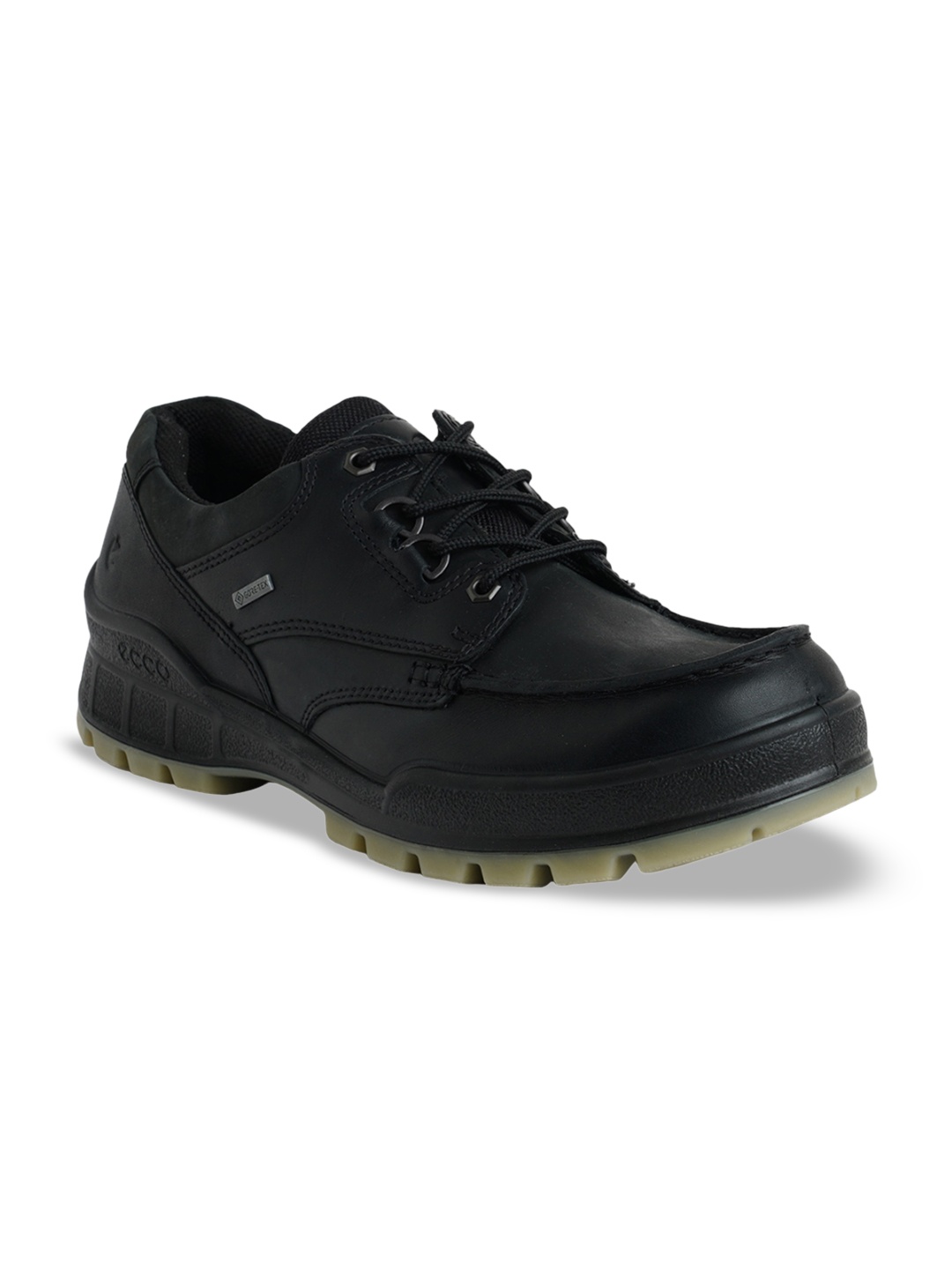 

ECCO Mens Track 25 Black Leather Regular Sneakers