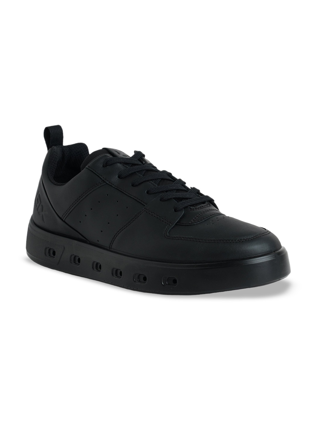 

ECCO Mens Street 720 Leather Regular Casual Shoes, Black