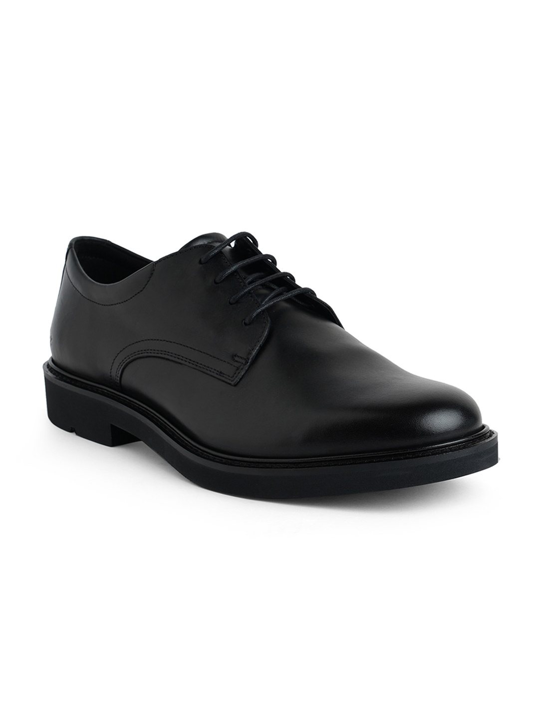 

ECCO Mens Metropole Black Leather Extra Wide Formal Shoes
