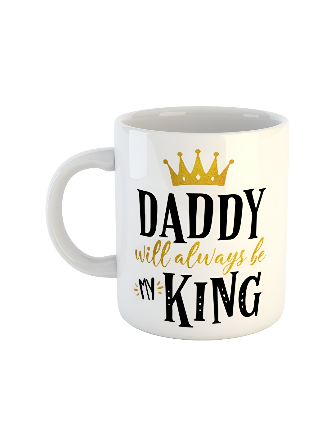 

ARTBUG White & Black Printed Ceramic Glossy Mugs 350 ml