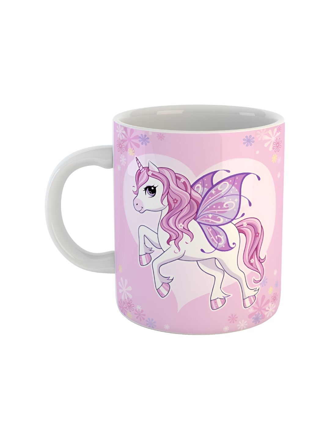 

ARTBUG Pink Printed Ceramic Glossy Mug