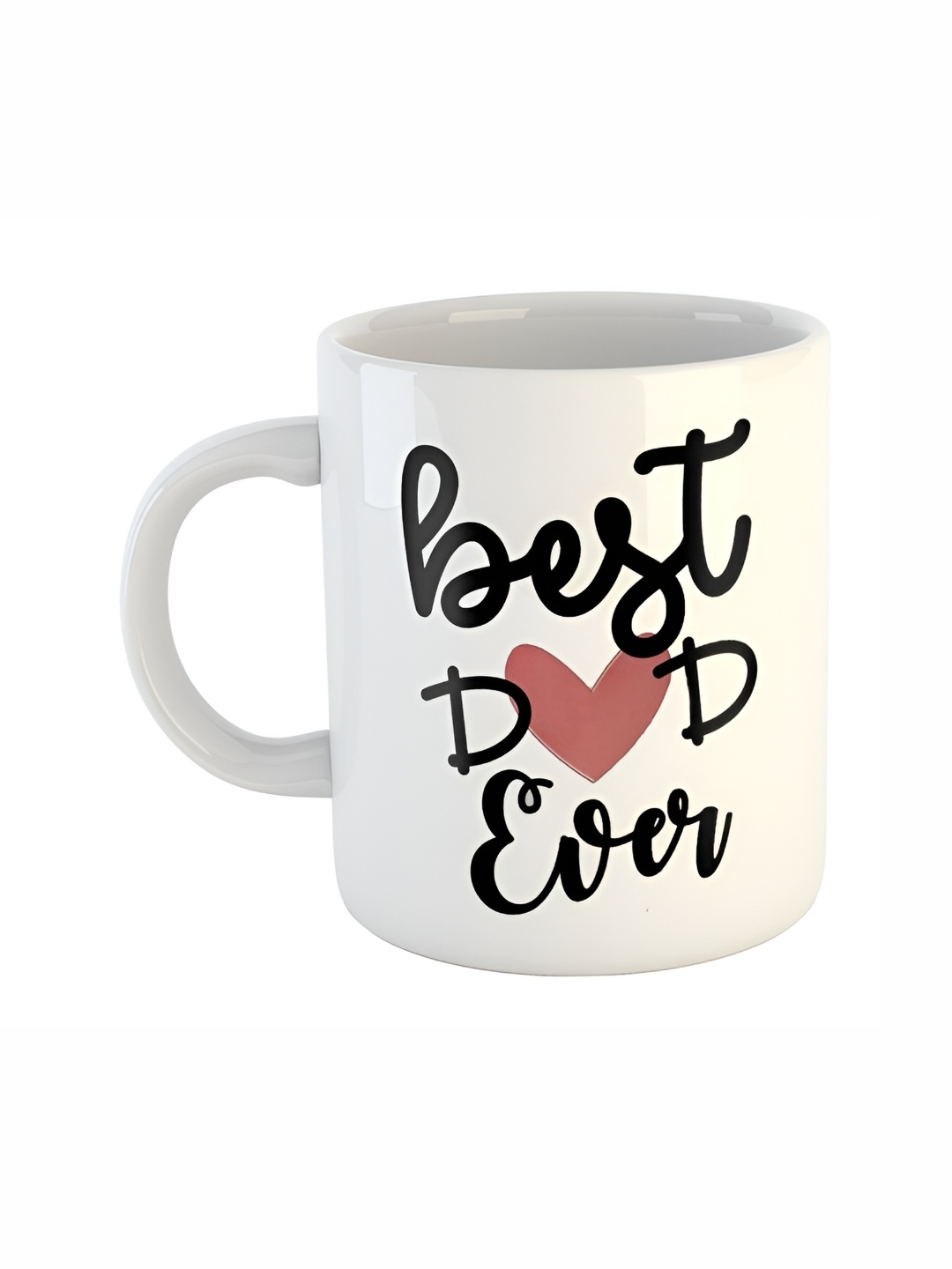 

ARTBUG White & Black Text Or Slogans Printed Ceramic Glossy Mug 350ml