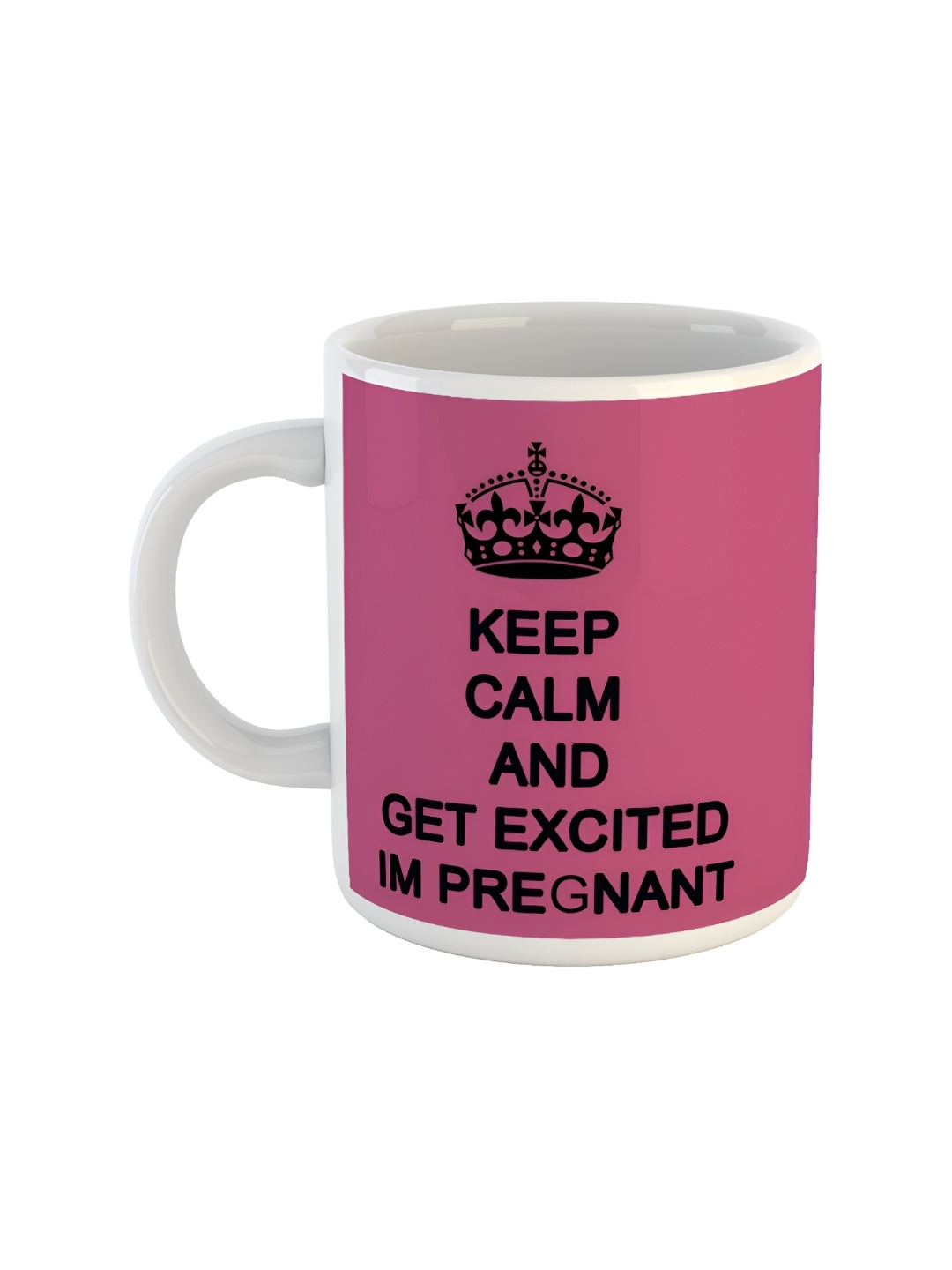 

ARTBUG Pink Printed Ceramic Glossy Mugs