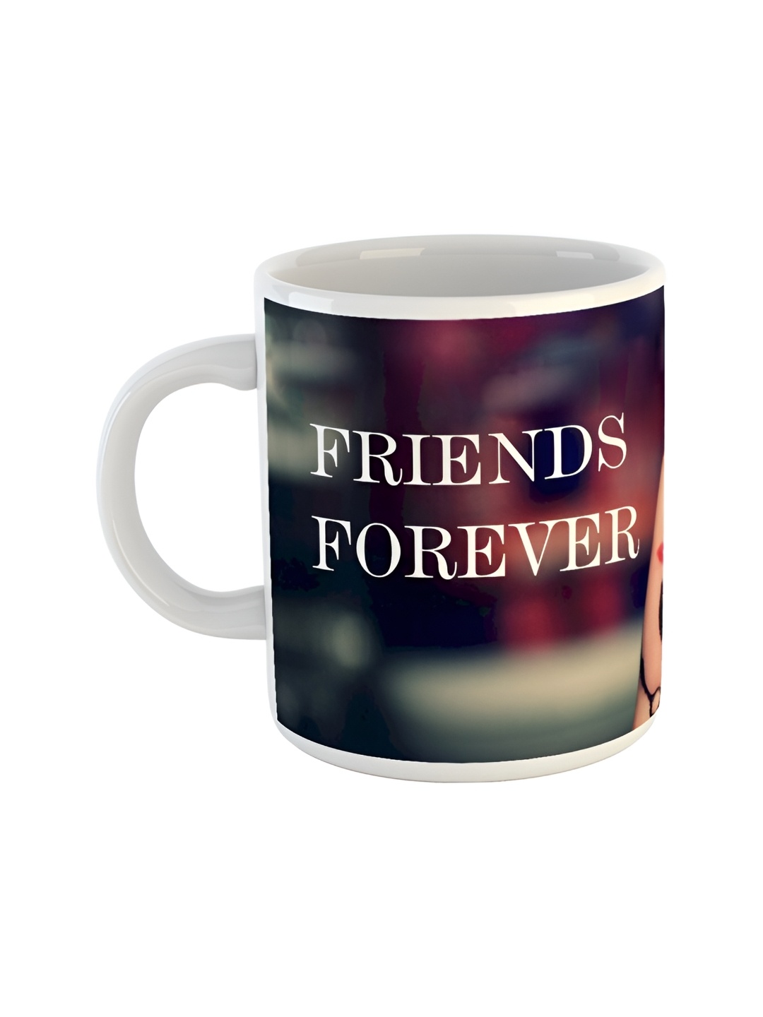 

ARTBUG White & Black Printed Ceramic Glossy Mug 350 ml