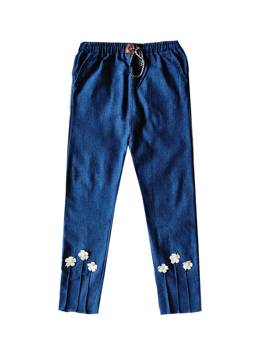 

BAESD Girls Slim Tapered Fit Stretchable Jeans, Blue