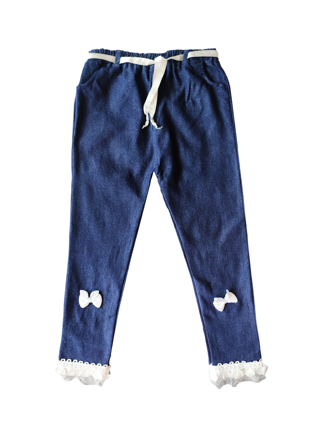

BAESD Girls Narrow Slim Fit Stretchable Jeans, Blue