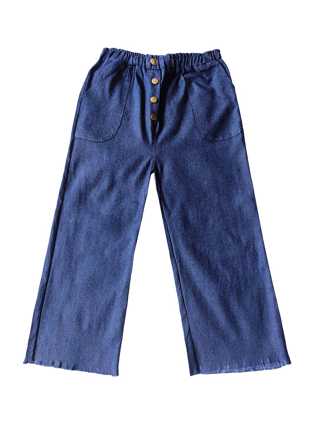 

BAESD Girls Mid-Rise Narrow Slim Fit Clean Look Stretchable Jeans, Blue