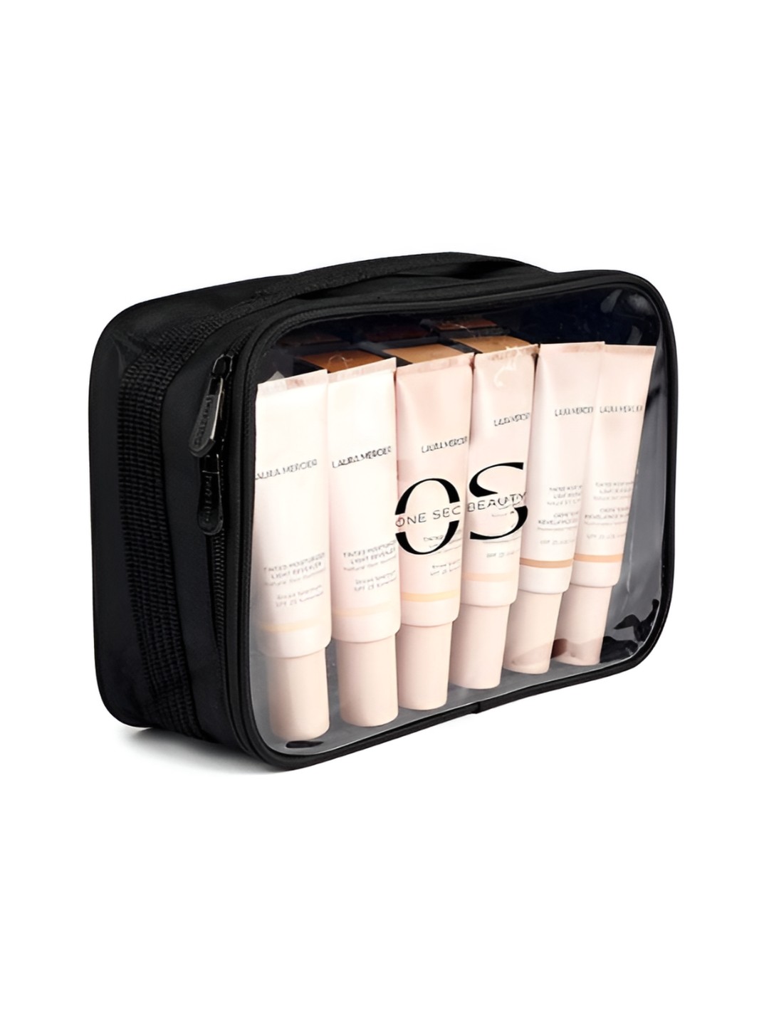 

One Sec Beauty Black Canvas Makeup Organiser